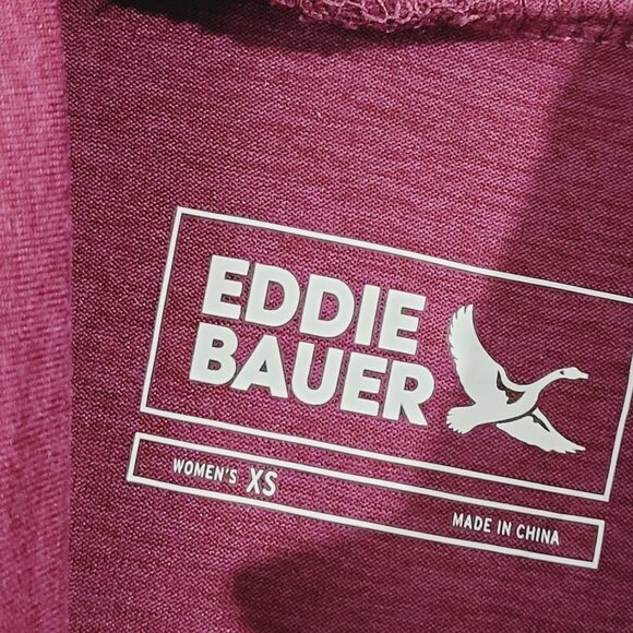 NEW Eddie Bauer Based Layer Women XS  Funnel Neck Pullover Long Sleeve // 26PT - Picture 5 of 8